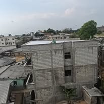 Gros œuvre — vue aérienne — Douala, 2024