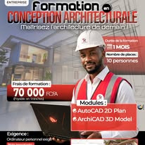 Conception architecturale — Douala, 2025